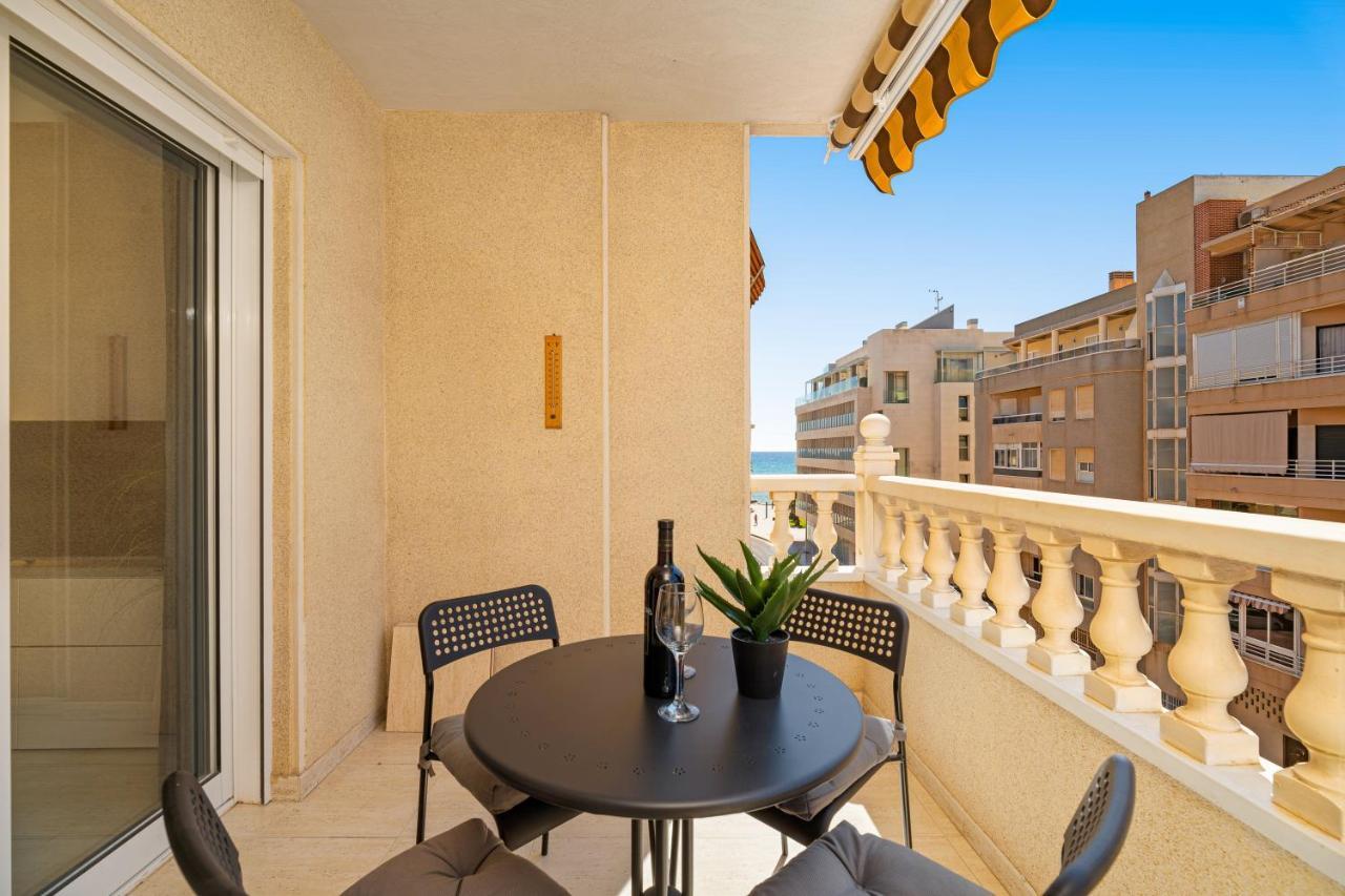 Апартаменты Torrevieja Playa Del Cura Con Vista Al Mar Экстерьер фото